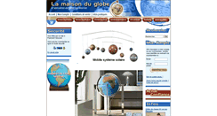 Desktop Screenshot of lamaisonduglobe.com